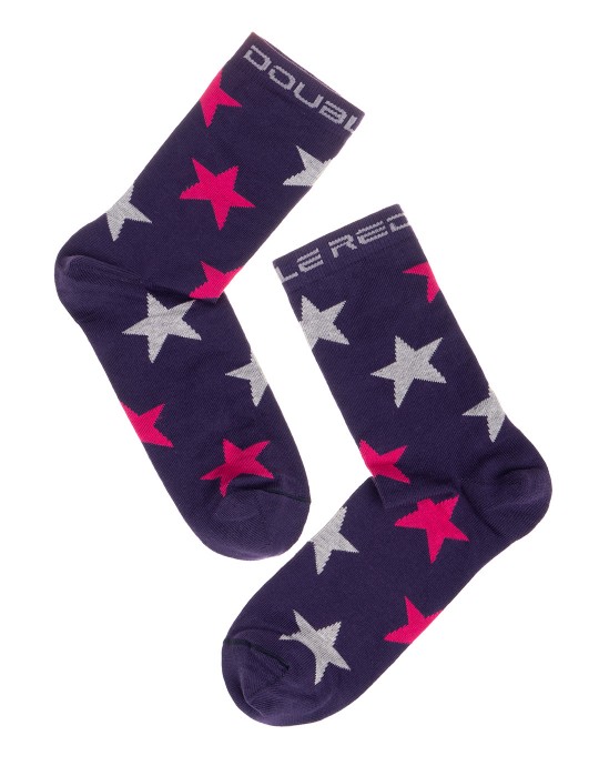 DOUBLE FUN Socks Stars