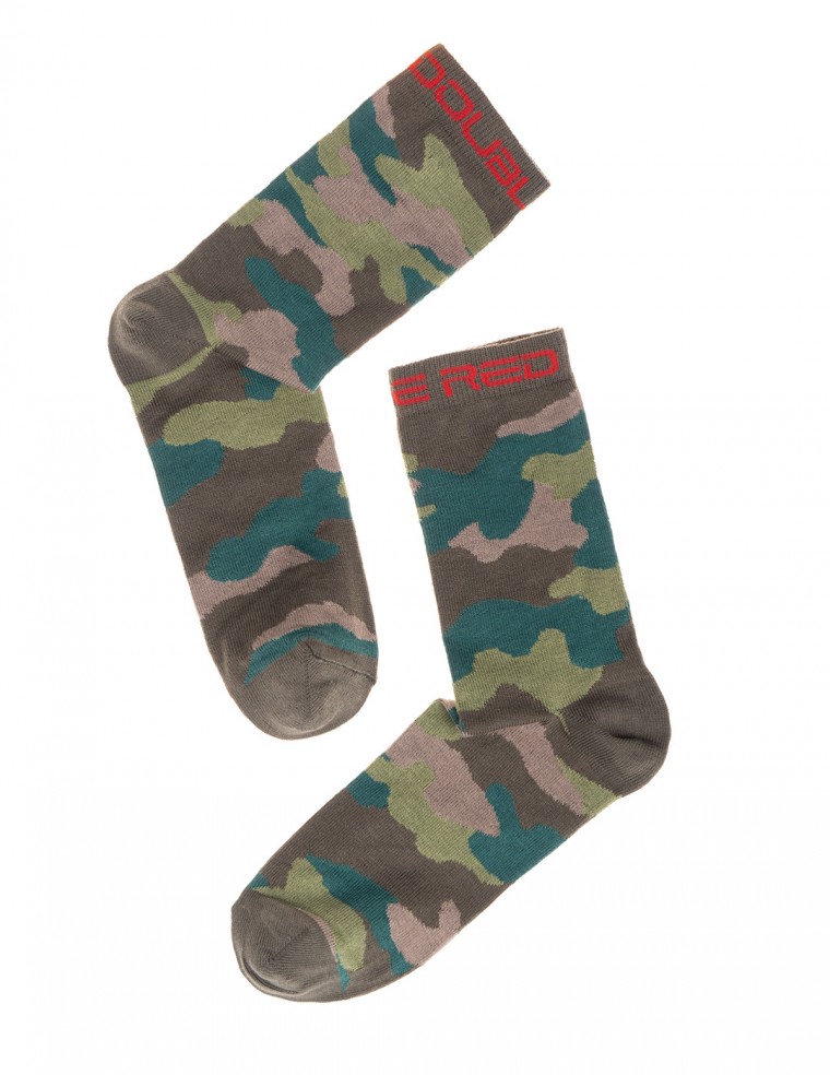 DOUBLE FUN Socks Camouflage
