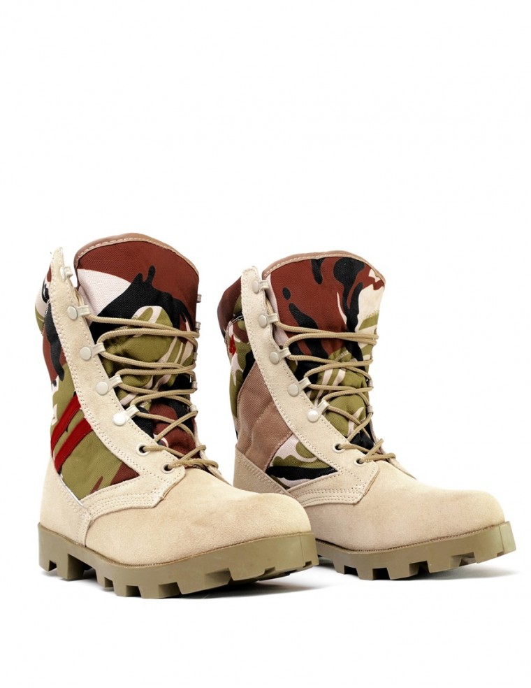 Boots Camouflage Red Desert