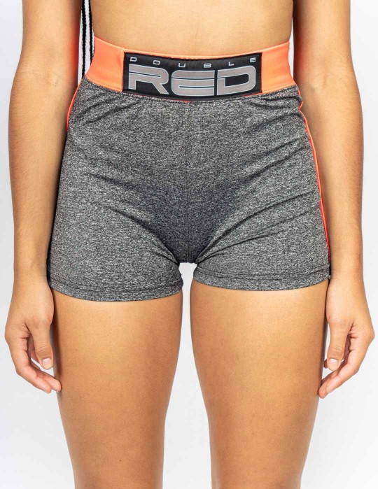 Shorts SPORT IS YOUR GANG Function Sport Grey/Neon Orange