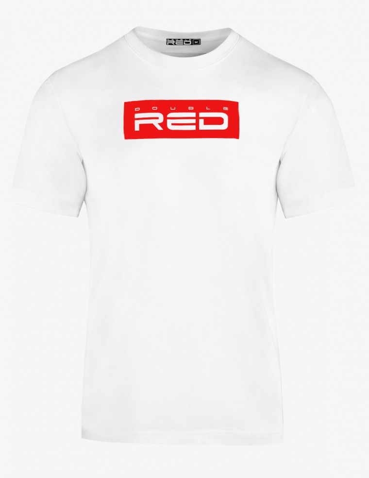 T-Shirt BASIC White/Red