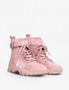 Pink Army Boots