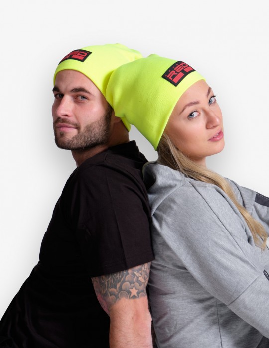 DNA RED BEANIE Yellow