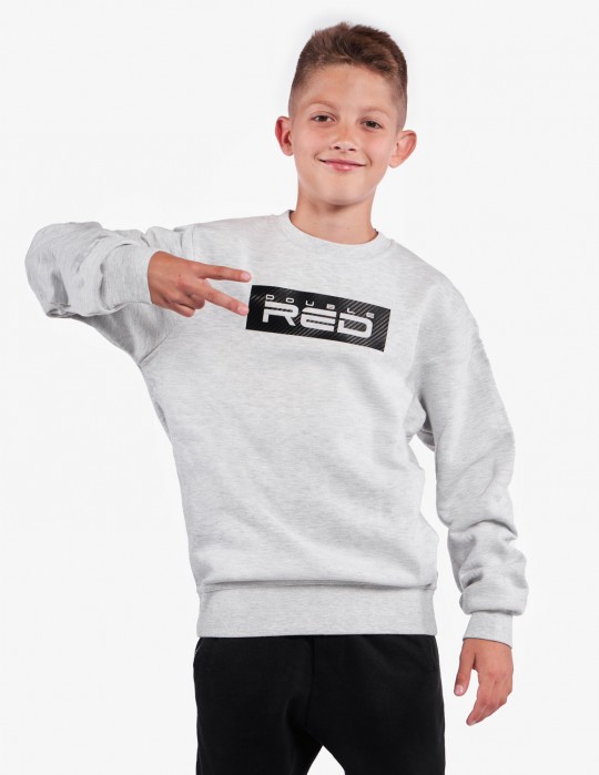 Sweatshirt BASIC™ KID Mesh Grey Carbon