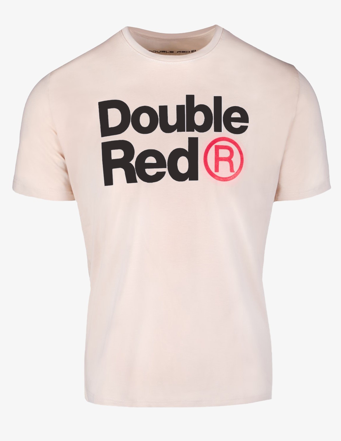 DOUBLE RED Trademark T-shirt Beige old