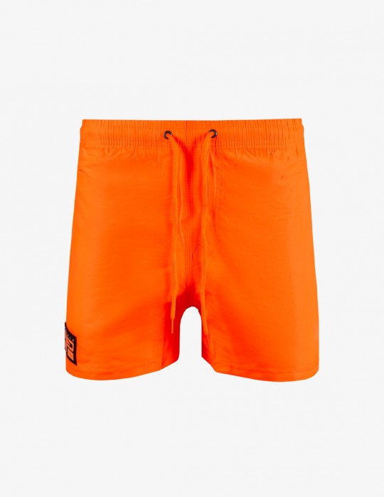 DOUBLE RED Aqua Swimshorts Neon Orange
