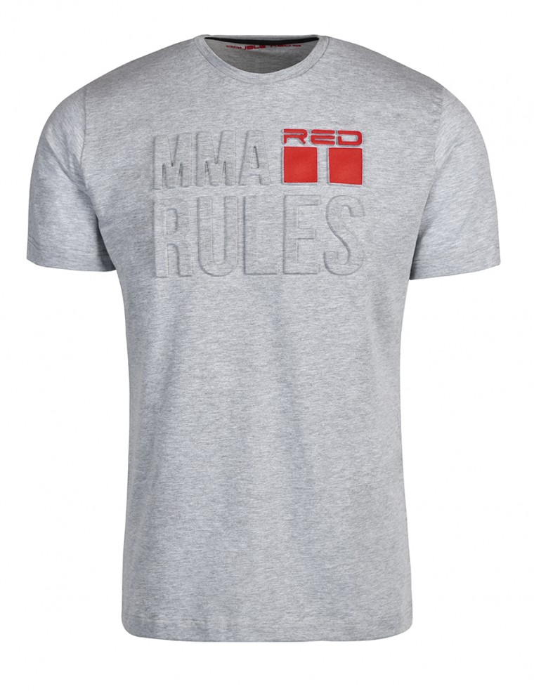T-Shirt MMA RULES Grey