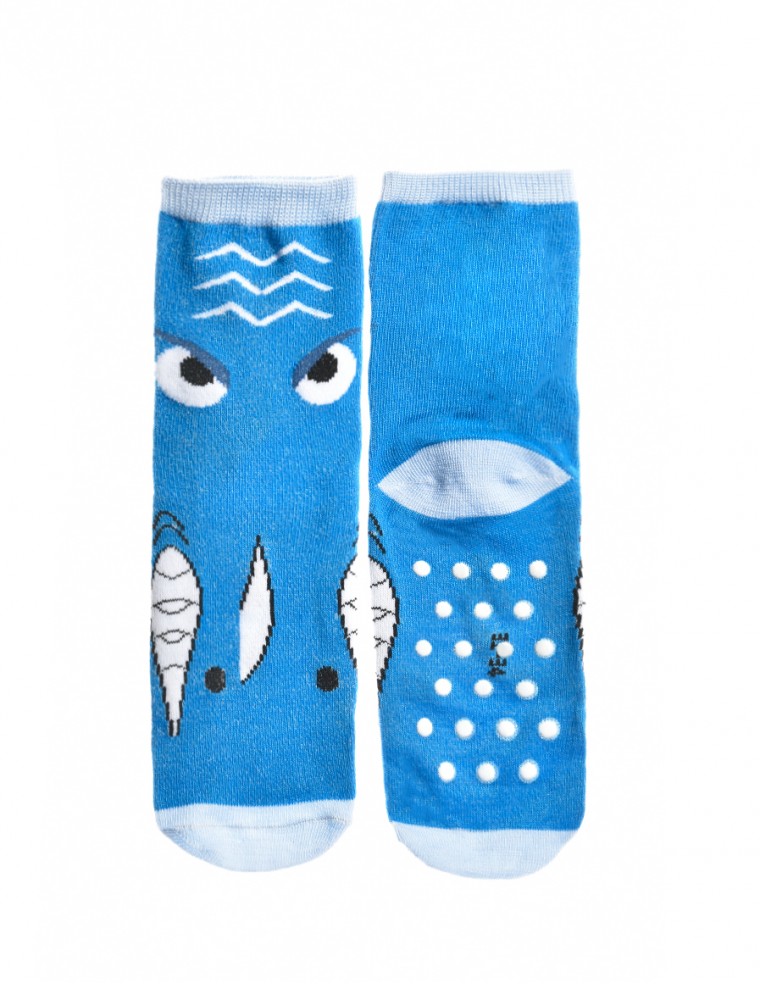 Ponožky KID Fun Antislip Socks Blue Rhino