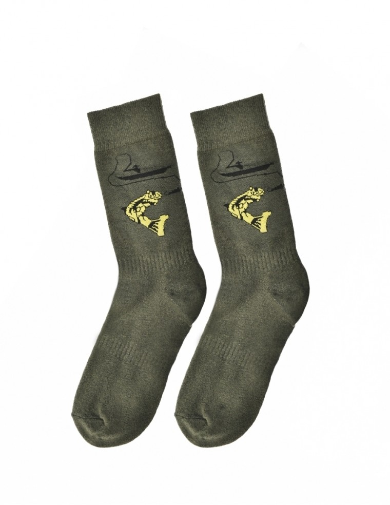 Ponožky Men's FUN Socks (UN)LUCKY Fish