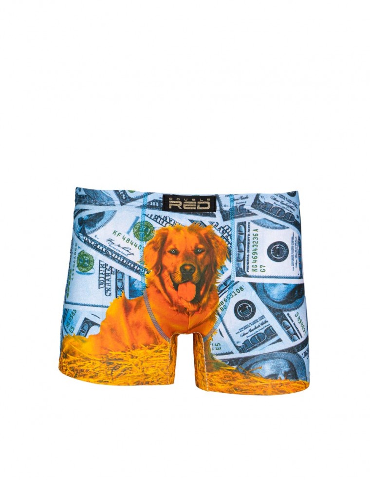 2FUN Boxers Dolar Dog Blue
