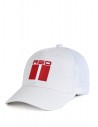 DOUBLE RED 3D White Cap