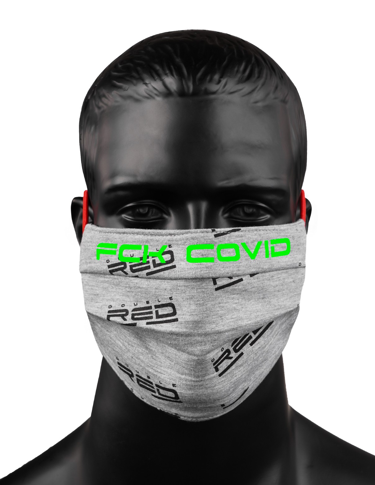 REDLIVE RESCUER FCK COVID Grey